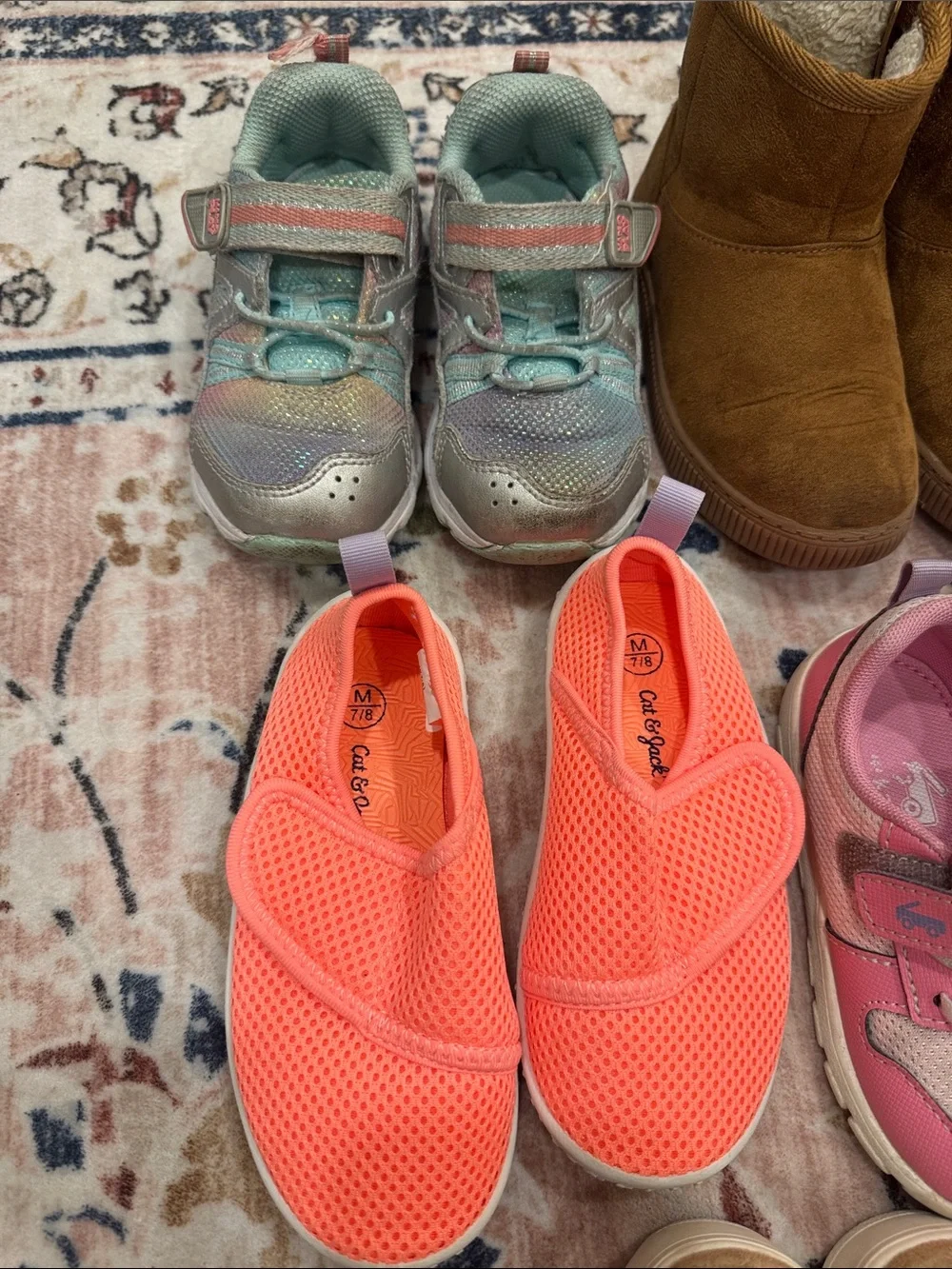 Bundle of 11 Pairs of Toddler Shoes (Size 8)
